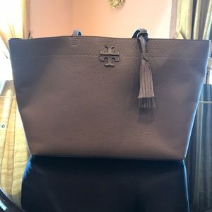Tory Burch McGraw Tote and matching wallet.